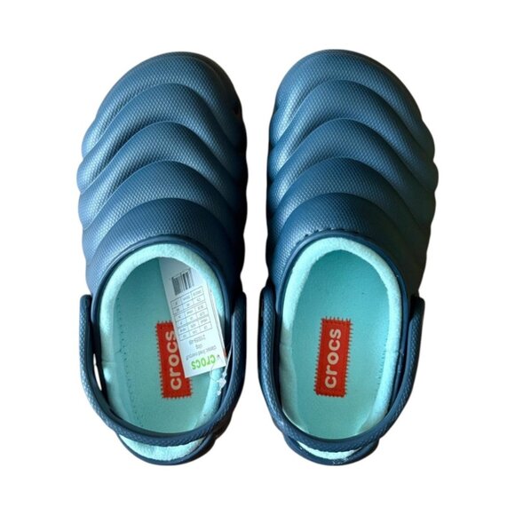 Adult's Classic Crocs Lined Overpuff Clogs Fuzzy Warm Slippers Shoes - Picture 3 of 16